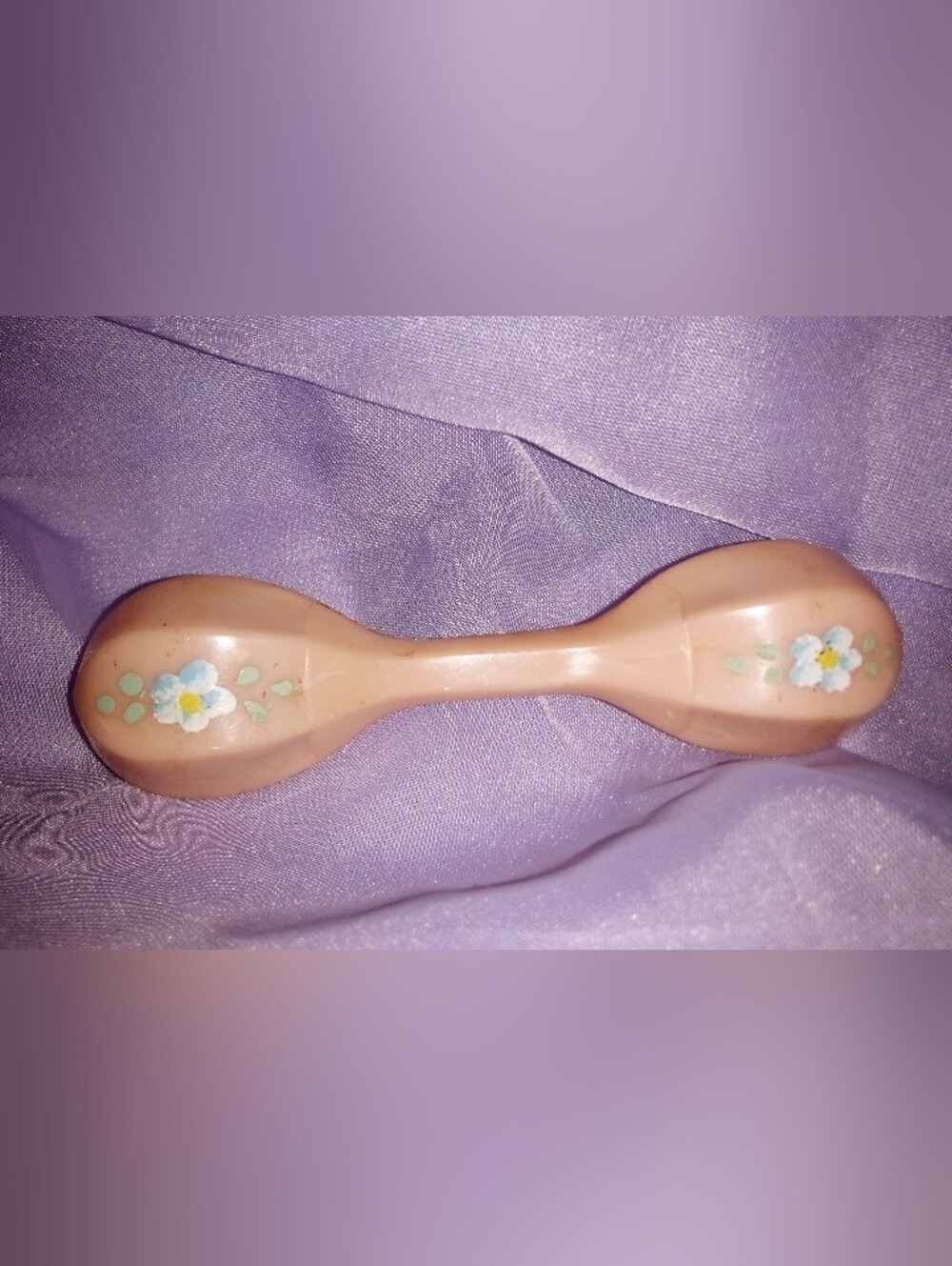 Vintage Celluloid/Plastic Baby Rattle